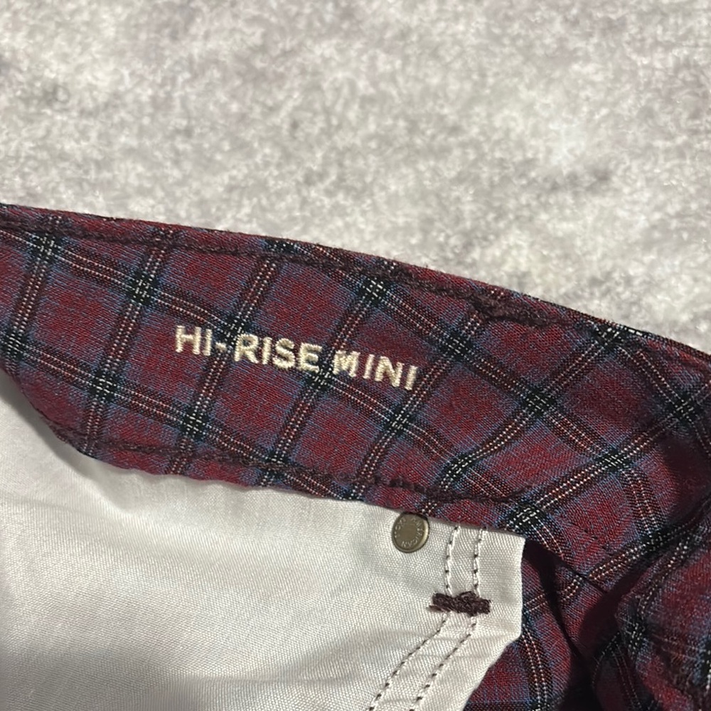 American Eagle Plaid Red Skirt - Picture 8 of 9